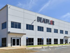 Beauflor manufacturing facility's HVAC, plumbing, and fabrication by Ivey Mechanical.